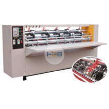 Máy cắt cán lằn chia khổ chỉnh giao điện động