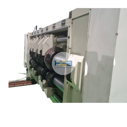 Máy in thùng carton 4 màu bổ chạp cắt bế