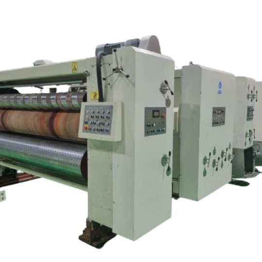 Máy in thùng carton 4 màu bổ chạp cắt bế